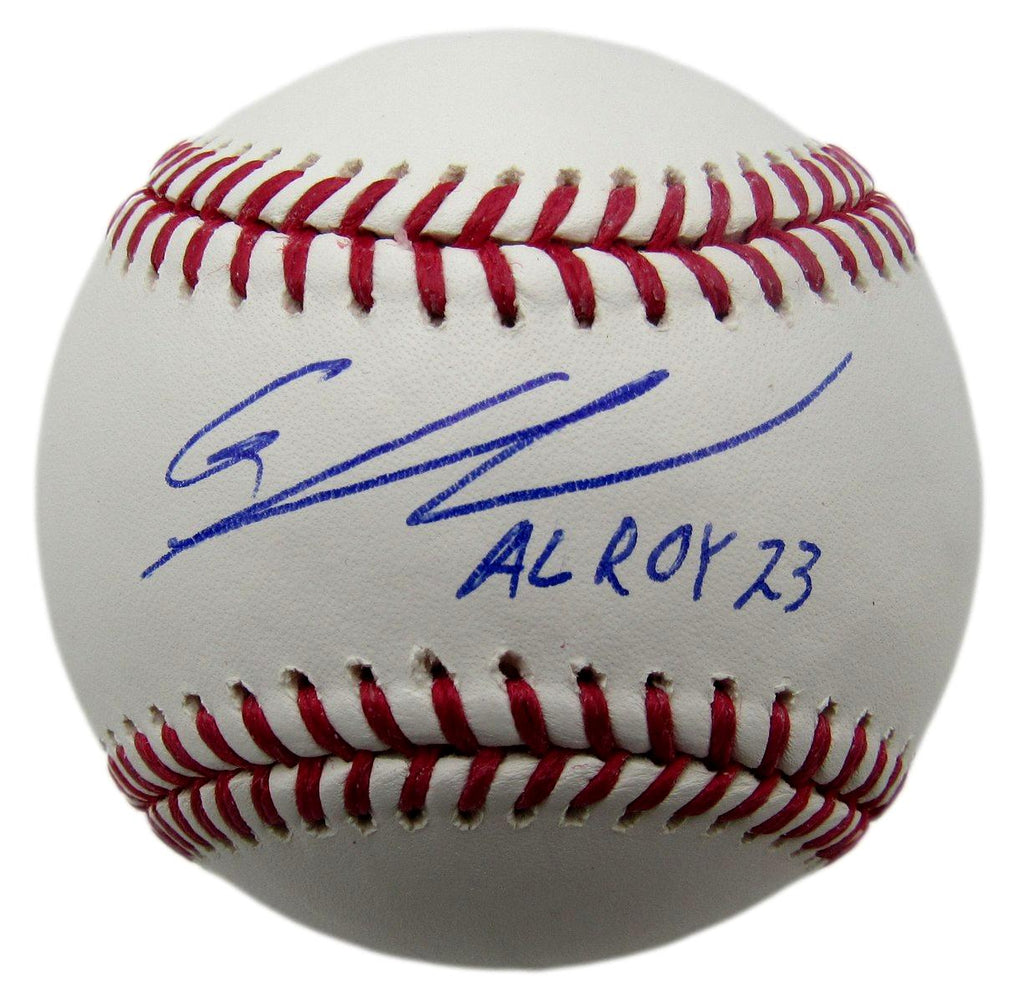 Gunnar Henderson Signed/Inscribed Rawlings OML Baseball Orioles Beckett 190489