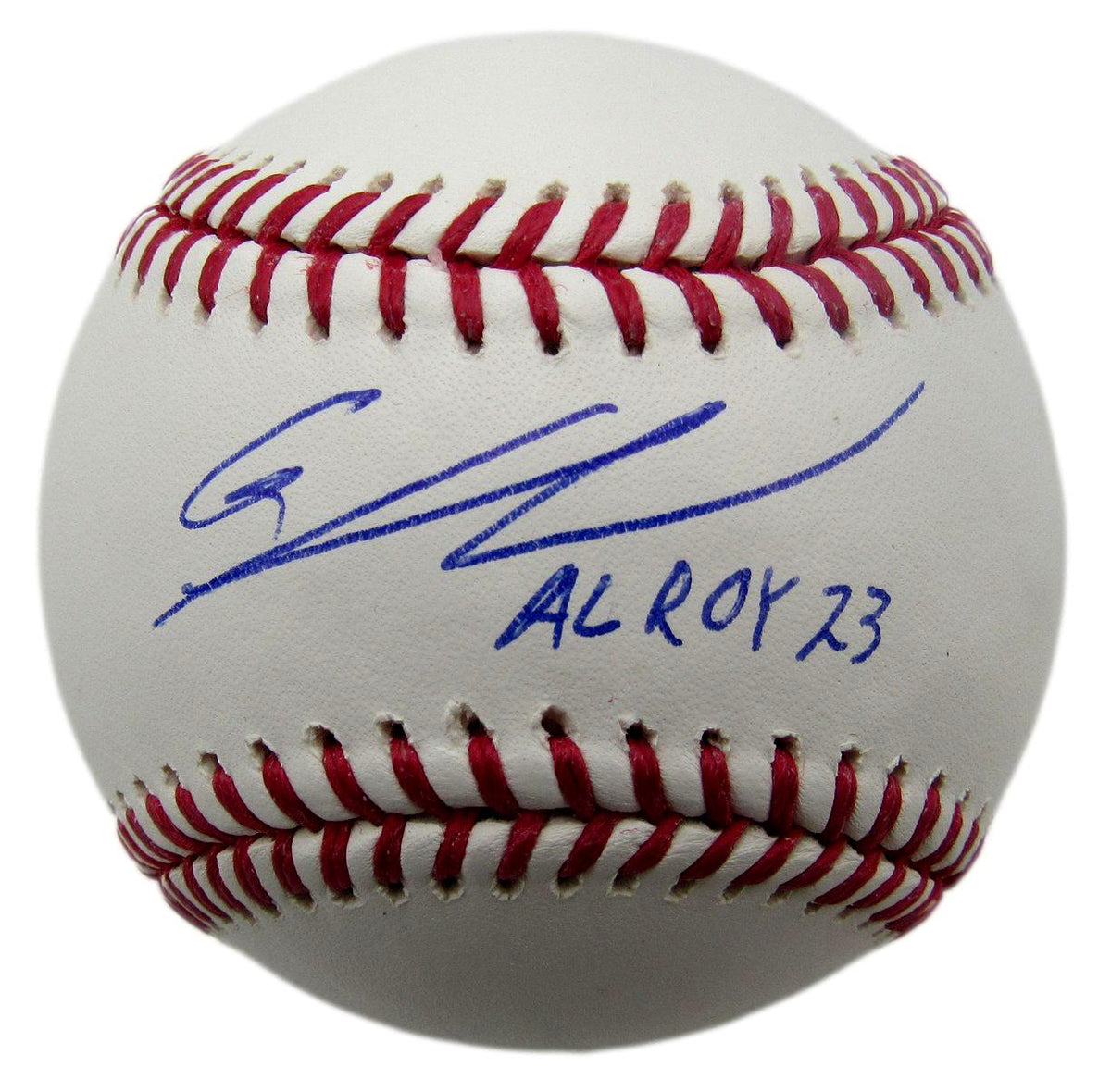 Gunnar Henderson Signed/Inscribed Rawlings OML Baseball Orioles Beckett 190489