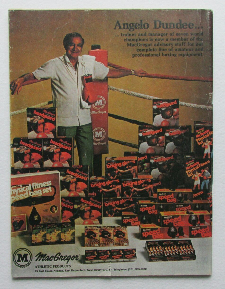 November 1980 Boxing Digest Magazine Griffith vs. Rodriguez 167890