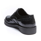 Wesley Wing Cap Oxford // Black