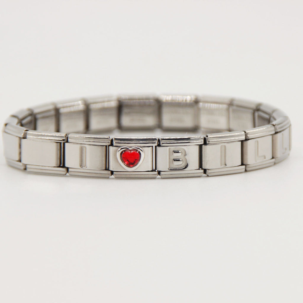 Buffalo Bills Italian Charm Bracelet – Perfect Fan Gift for Birthday, Christmas, Valentine’s Day & Game Day