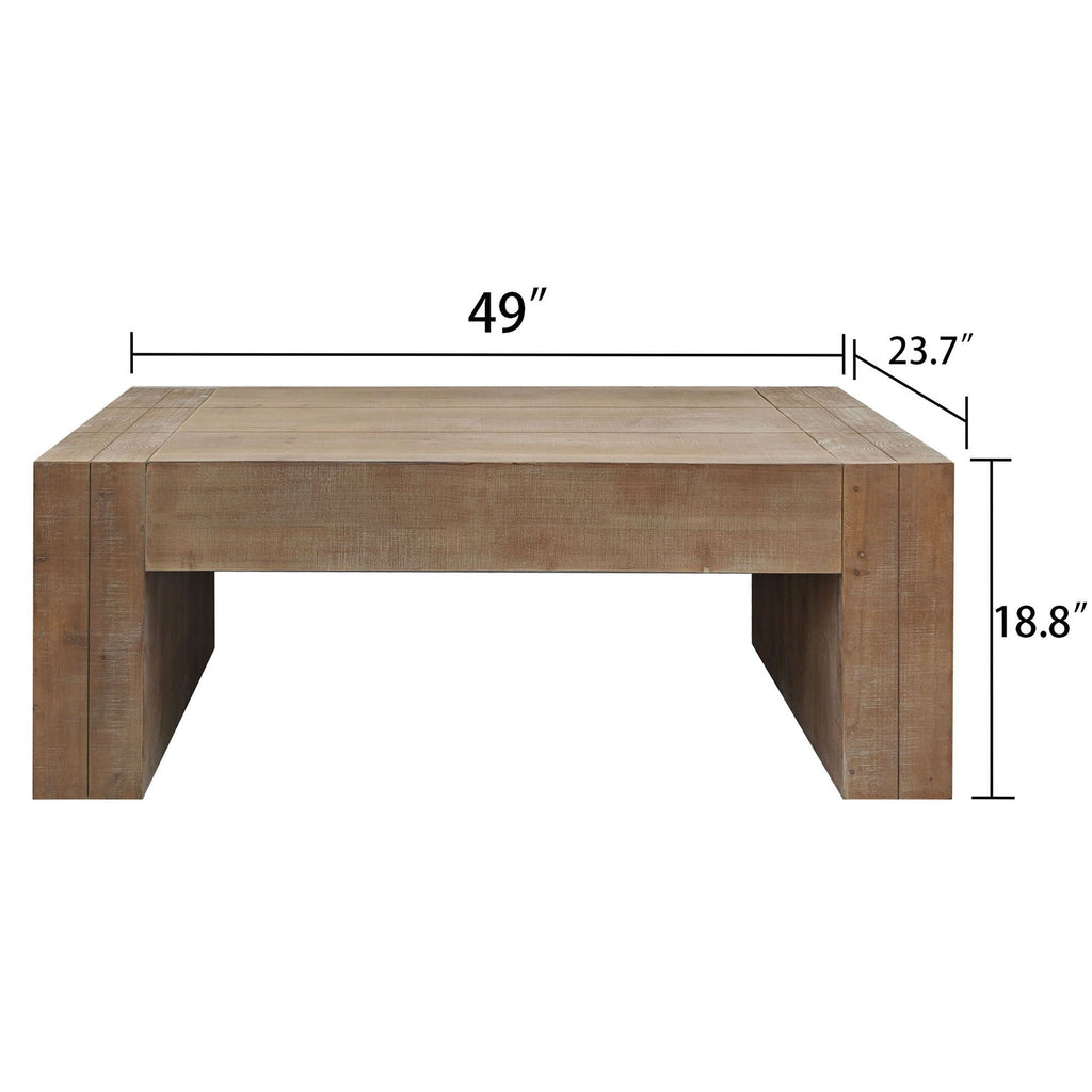 Minimalist Rectangular Center Table