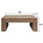 Minimalist Rectangular Center Table