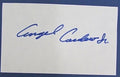 Angel Cordero Jr. HOF Jockey Horse Racing Signed 3x5 Index Card 125368