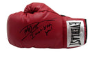 Dolph Lundgren Autographed/Inscr Left Boxing Glove "Balboa vs Drago" JSA 184773