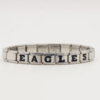 GO BIRDS  Italian Charm Bracelet -Game Day & Special Gift for Eagles Fans