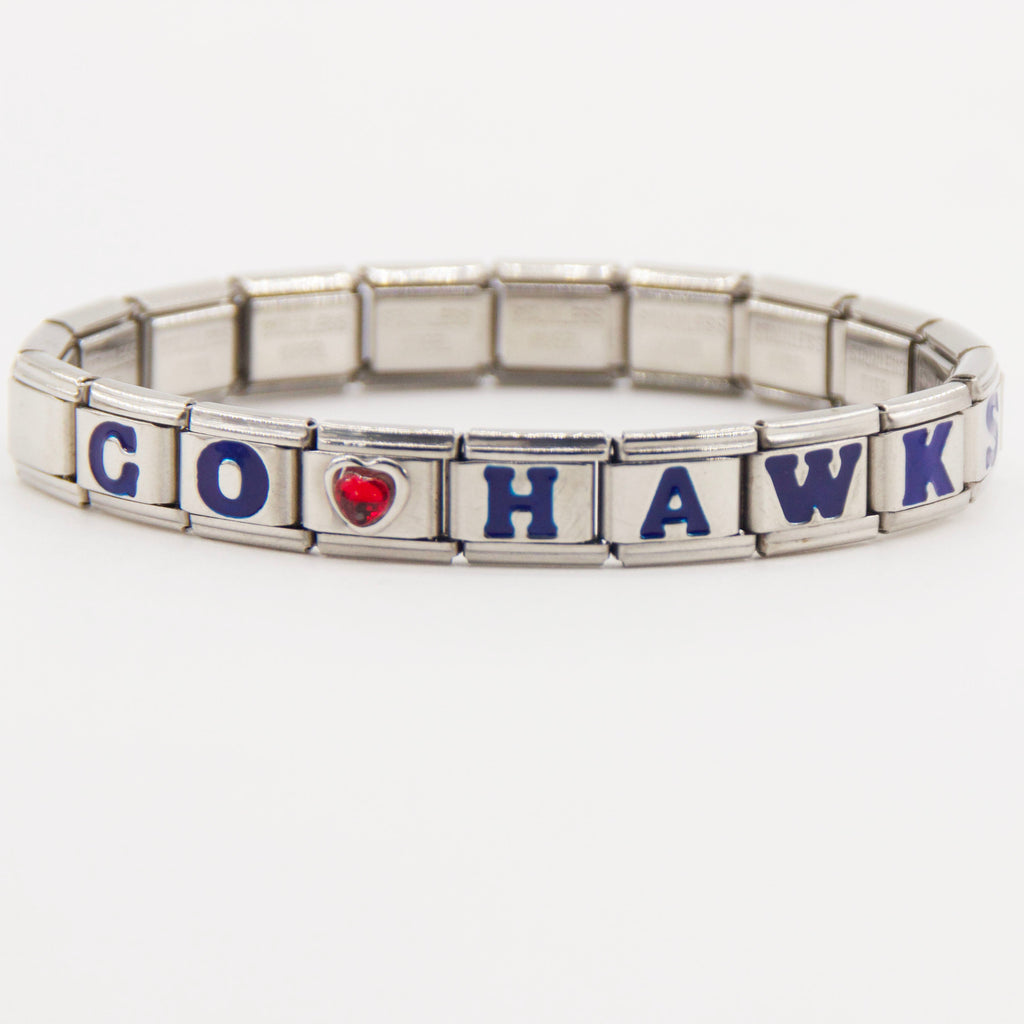 Seattle Seahawks Italian Charm Bracelet – Personalized Fan Gift for  for Birthdays, Holidays & Game Day