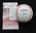 Juan Espino Signed/Auto Yankees 100th OML Baseball JSA 186656