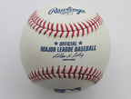Vinnie Pestano Autographed OML Baseball Cleveland Indians 180639