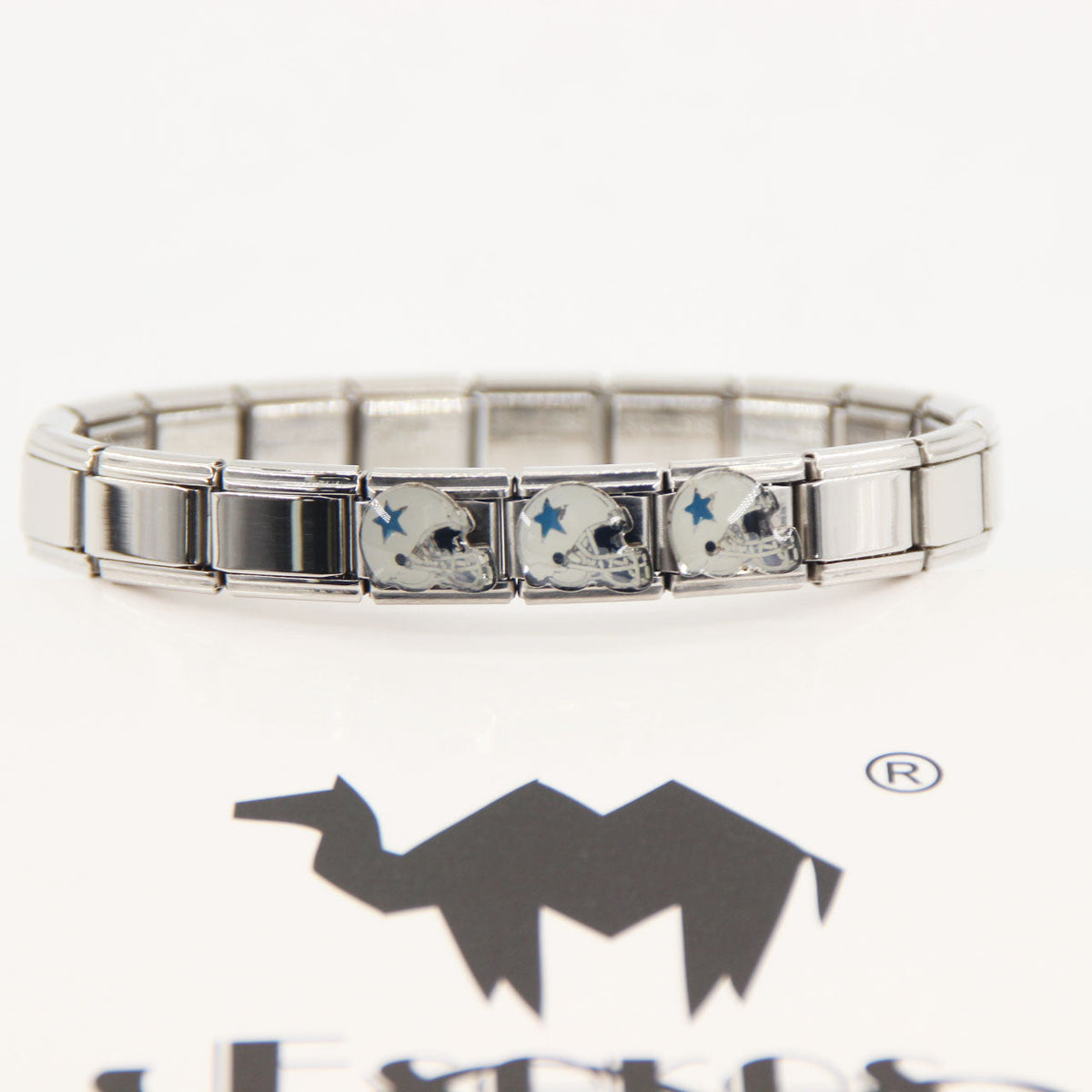 Dallas Cowboys Italian Charm Bracelet – DIY Custom Gift for Fans