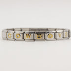 Dallas Cowboys Italian Charm Bracelet – DIY Custom Gift for Fans