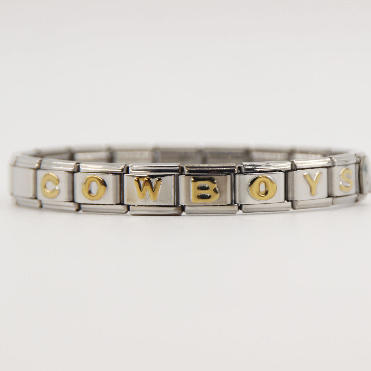 Dallas Cowboys Italian Charm Bracelet – DIY Custom Gift for Fans