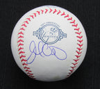 Josh Outman Signed/Auto Yankees 100th OML Baseball JSA  186903