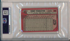 Terry Pendleton Cardinals Signed/Auto 1989 Bowman Card #437 PSA/DNA 164548