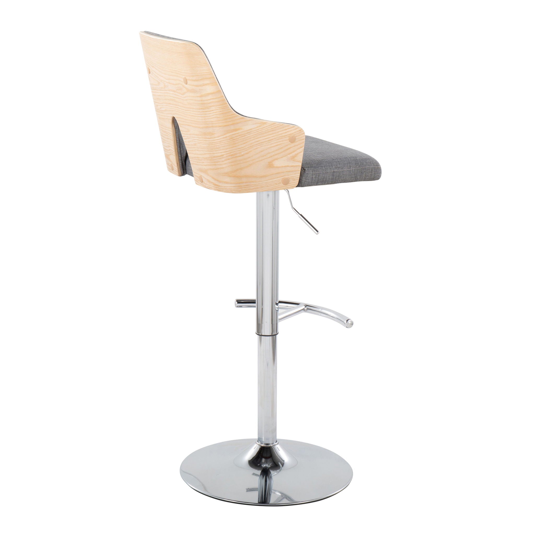 Stella - Contemporary With Swivel & Rounded T Footrest (Set