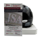 D'Andre Swift Autographed Black Speed Mini Football Helmet Eagles JSA 180009