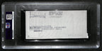 Johnny Unitas HOF Signed/Auto 2000 Bank Check Colts PSA/DNA GEM MT 10 192622