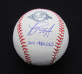 Luis Cessa Signed/Auto Yankees 100th OML Baseball JSA Inscr 186760