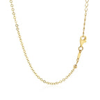 Choker Necklace with Hammered Beads in 14k Yellow Gold