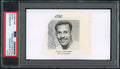 Ollie Matson HOF Signed/Auto Cut Photo on 3x5 Card Cardinals PSA/DNA 188290