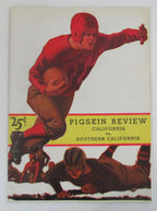 1934 California vs. Southern California USC College Football Game Program 151844