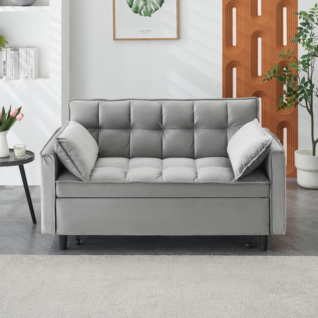Sofa Bed With Pockets, 3 In 1 Convertible