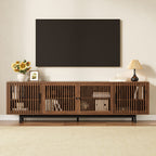 TV Stand For TVs, With Closed Storage - Walnut