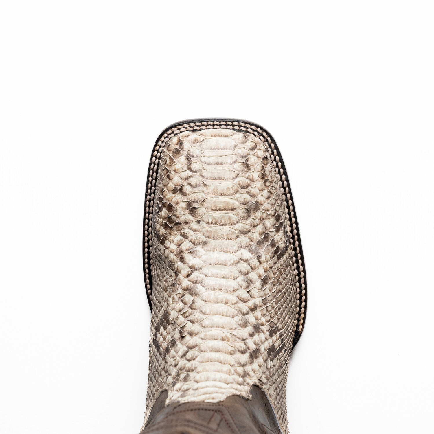 Western Collection Missouri // Python Leather Cowboy Boot // Natural