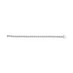 14K White Gold 2.00 Cttw Diamond Halo Link Tennis Bracelet (H-I Color, I1-I2 Clarity) - 7" Inches