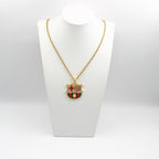 Customized Gifts Barcelona F.C. Pendant Necklace Chain for Football Fans