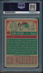 Ron Boone Utah Stars Autographed 1973-74 TOPPS Card #217 PSA/DNA 182134