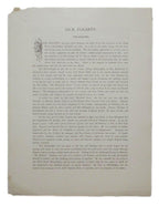 Jack Fogarty Boxer 1895 Boxing Gladiators 11x15 Supplement Poster.