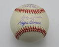 Ralph Branca/Bobby Thomson Dual-Signed/Inscribed ONL Baseball PSA/DNA 191644
