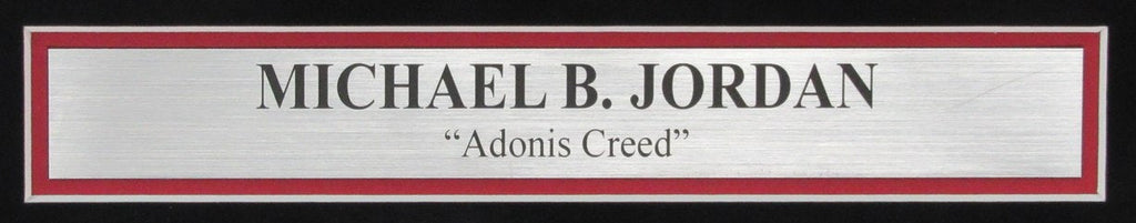 Michael B. Jordan Autographed 16x20 Photo "Creed" Framed Beckett 183626