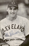 Al Milnar Indians d. 2005 Signed/Autographed 3x5  Photo 178642