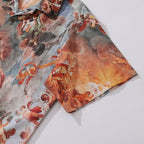 Hawaiian Shirt For Men Glory and the story of Camille and Brenno Shirt Camp Collar 100% Cotton
