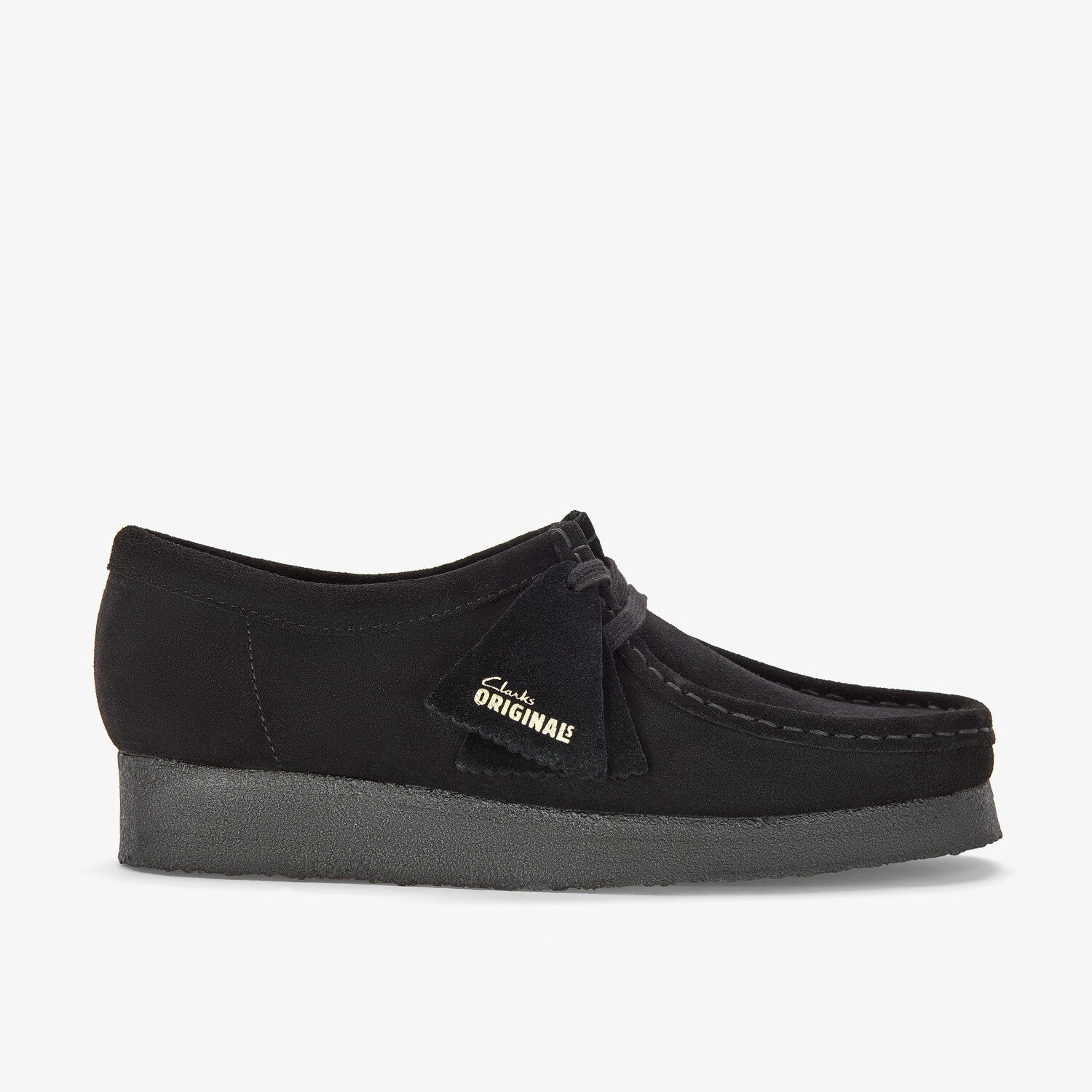 Wallabee // Moccasin // Black Suede