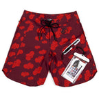 Be Betta Swim Trunks // Red + Burgundy