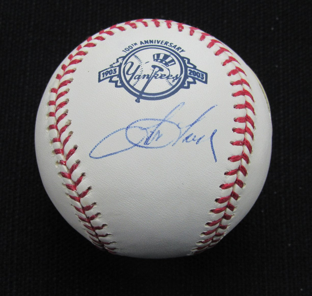 Tom Tresh Signed/Auto Yankees 100th OML Baseball PSA/DNA 187006