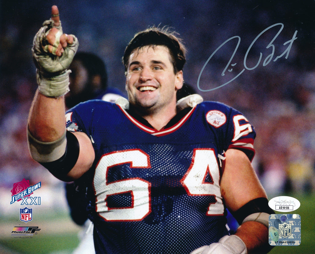 Jim Burt Autographed 8x10 Photo New York Giants JSA 186479