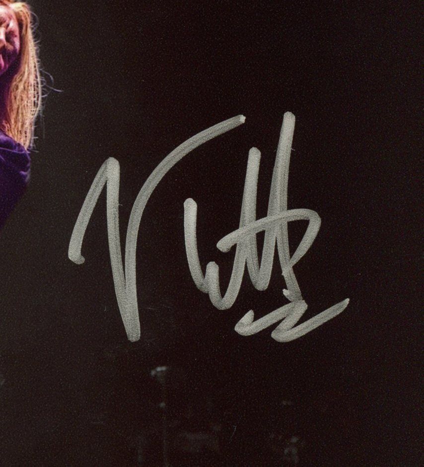 Joe Elliott Autographed 8x10 Photo Def Leppard JSA
