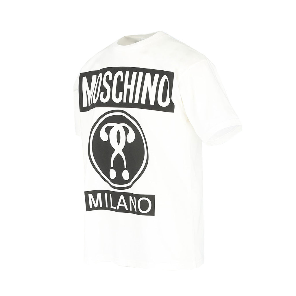 Unisex Bold Logo T- Shirt // White + Black