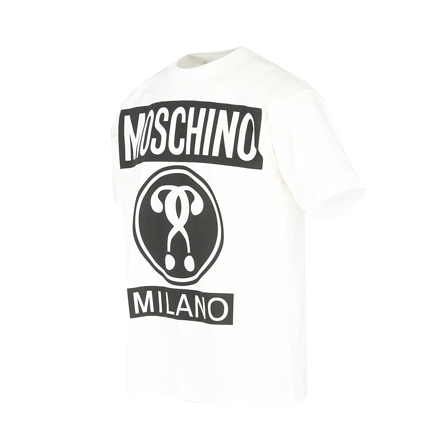 Unisex Bold Logo T- Shirt // White + Black
