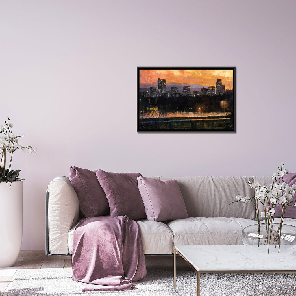Denver Skyline From City Park III // Christopher Clark