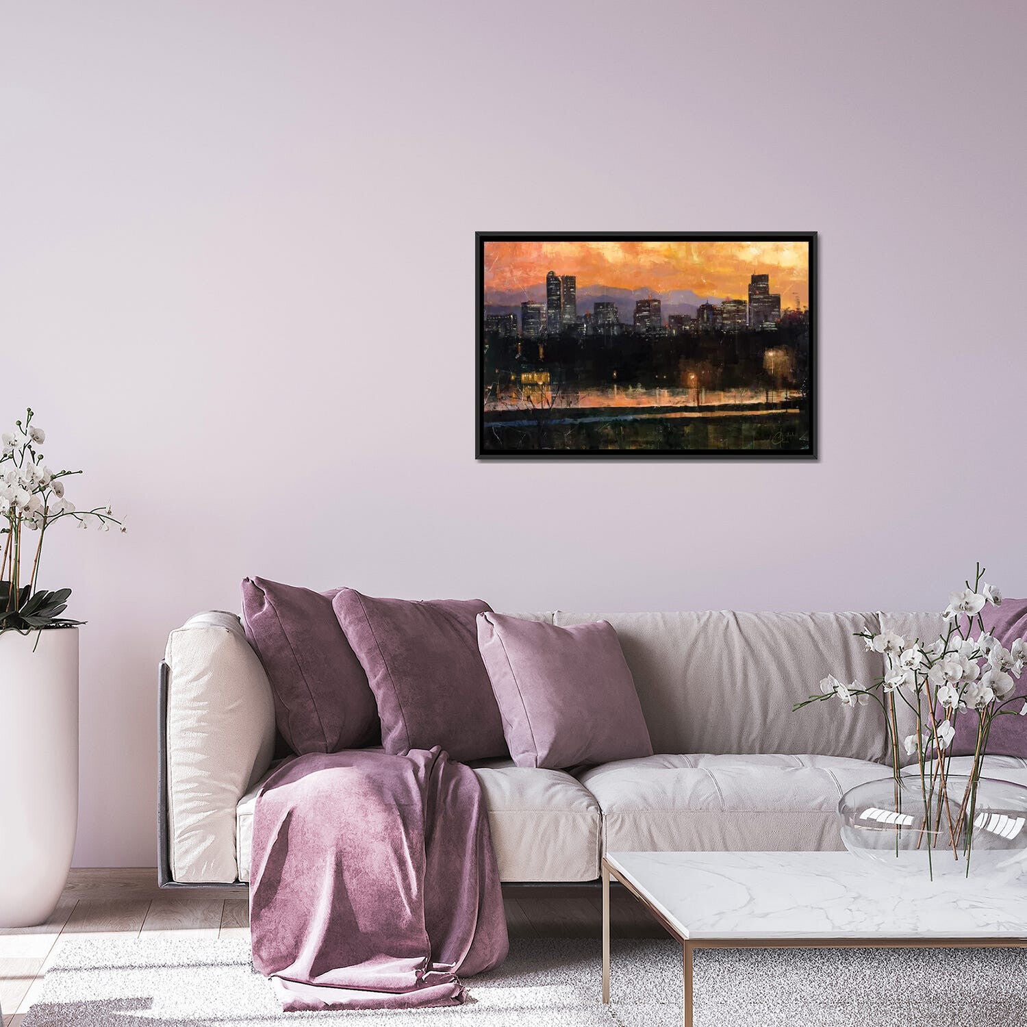 Denver Skyline From City Park III // Christopher Clark