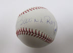 Rafael Furcal inscr " 2000 NL ROY" Signed OML Baseball MLB HOLO 138807