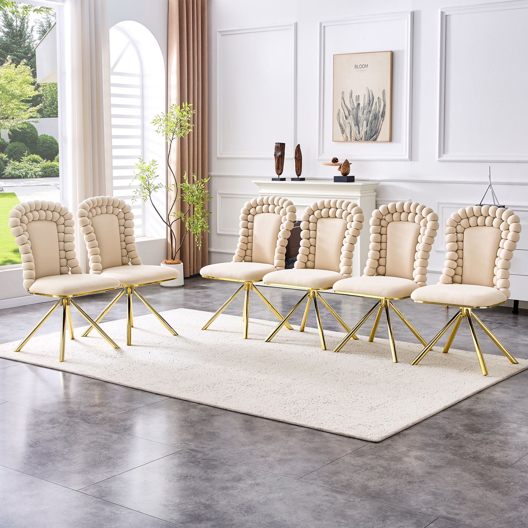 Puffy Bubble, Ball Chain Chair & Kitchen (Set of 2)