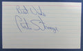 Curtis Strange PGA Signed 3x5 Index Card 127059