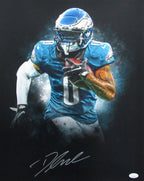 D'Andre Swift Autographed 16x20 Photo Philadelphia Eagles JSA 179738