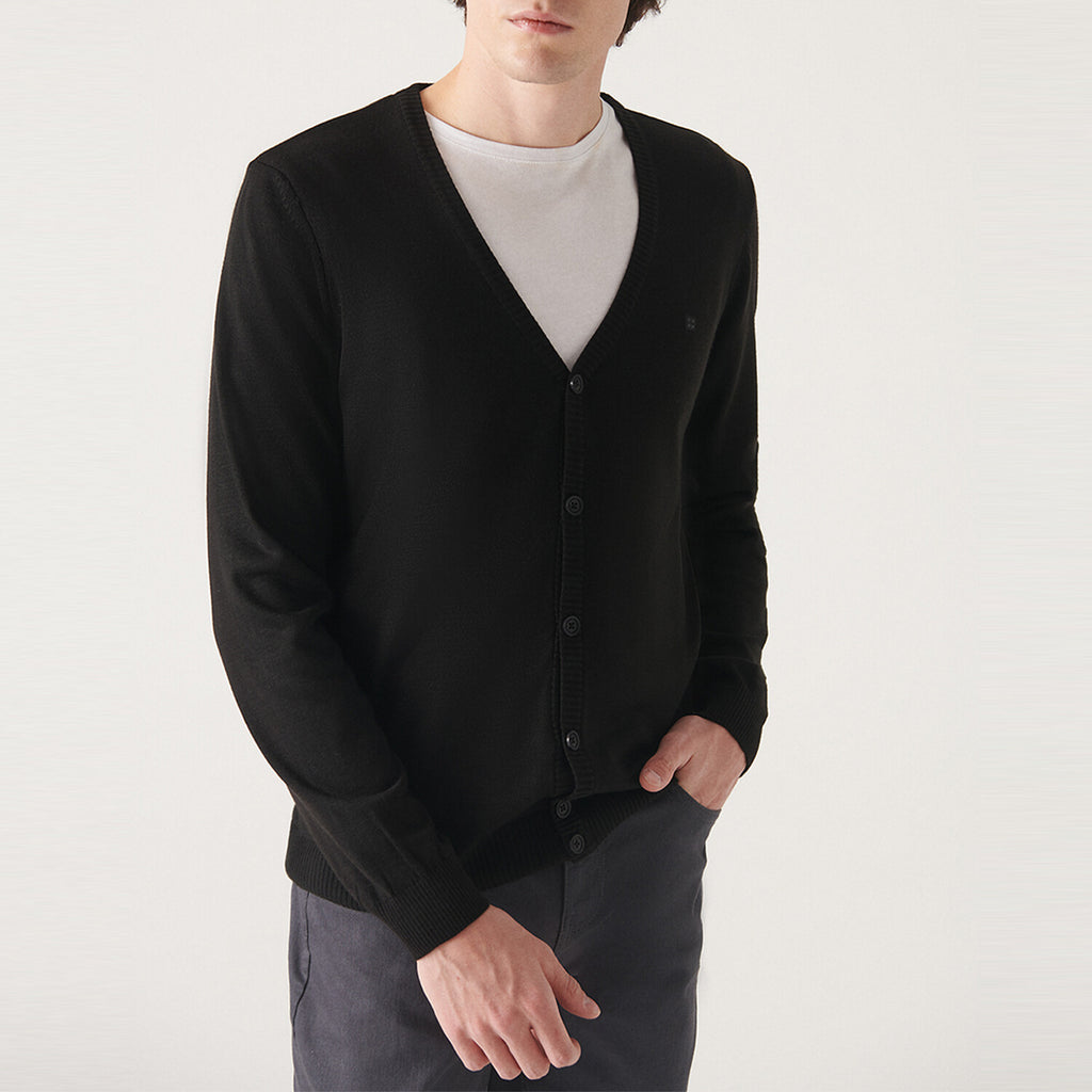 Button-Up Cardigan // Black